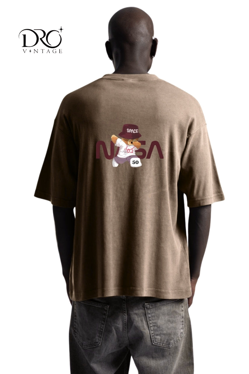 Dro Vintage NASA Bear T-Shirt